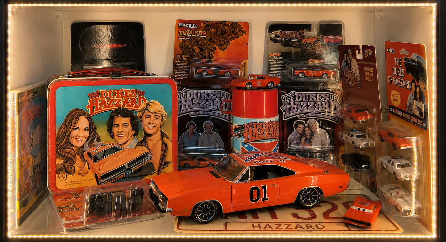 Vitrina temática de Dukes of Hazzard